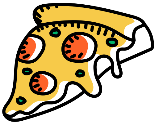 Deep Dish Pizzeria Logo